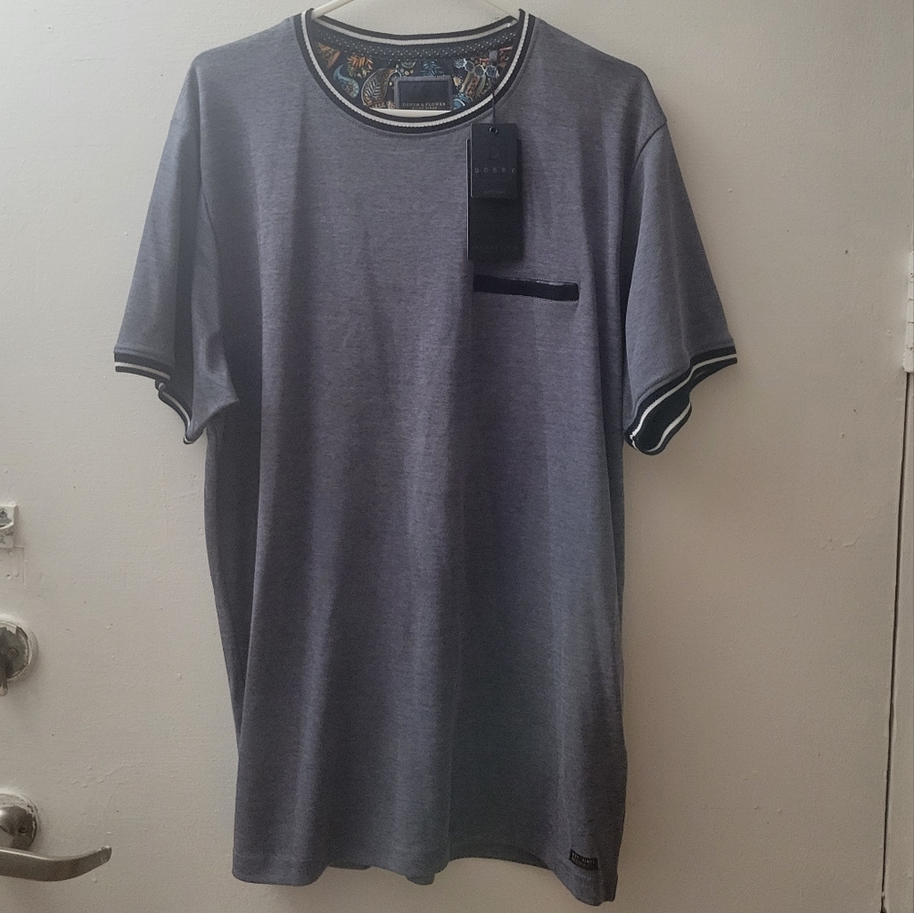 Denim flower brand new xl